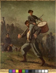 Wounded Drummer Boy, 1865-69